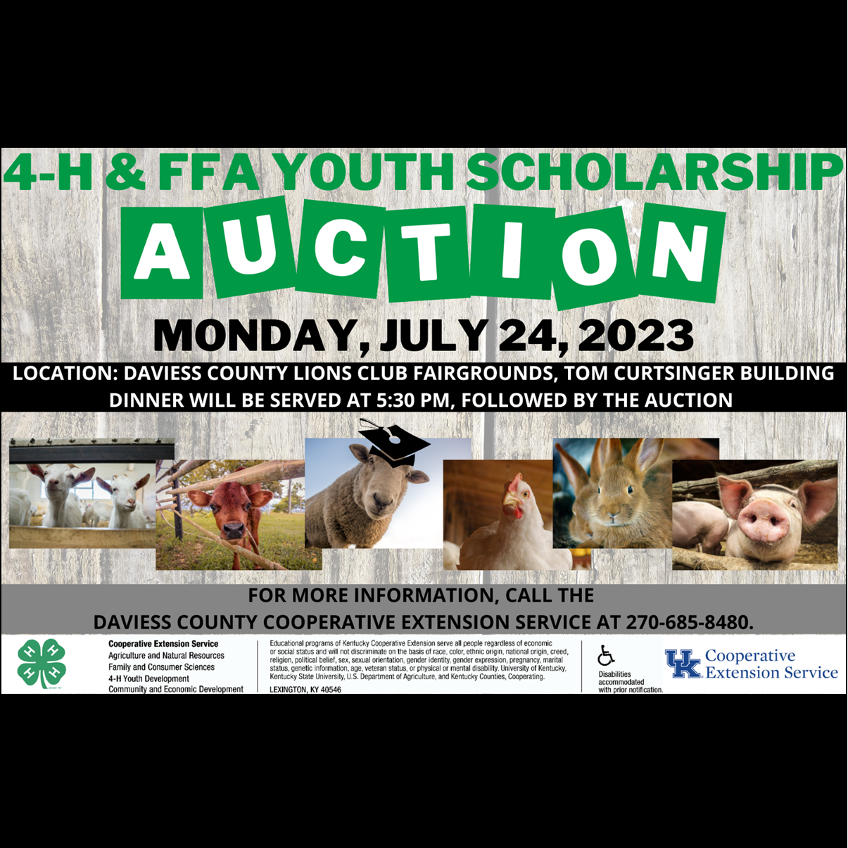 4-H & FFA Youth Scholarship Auction