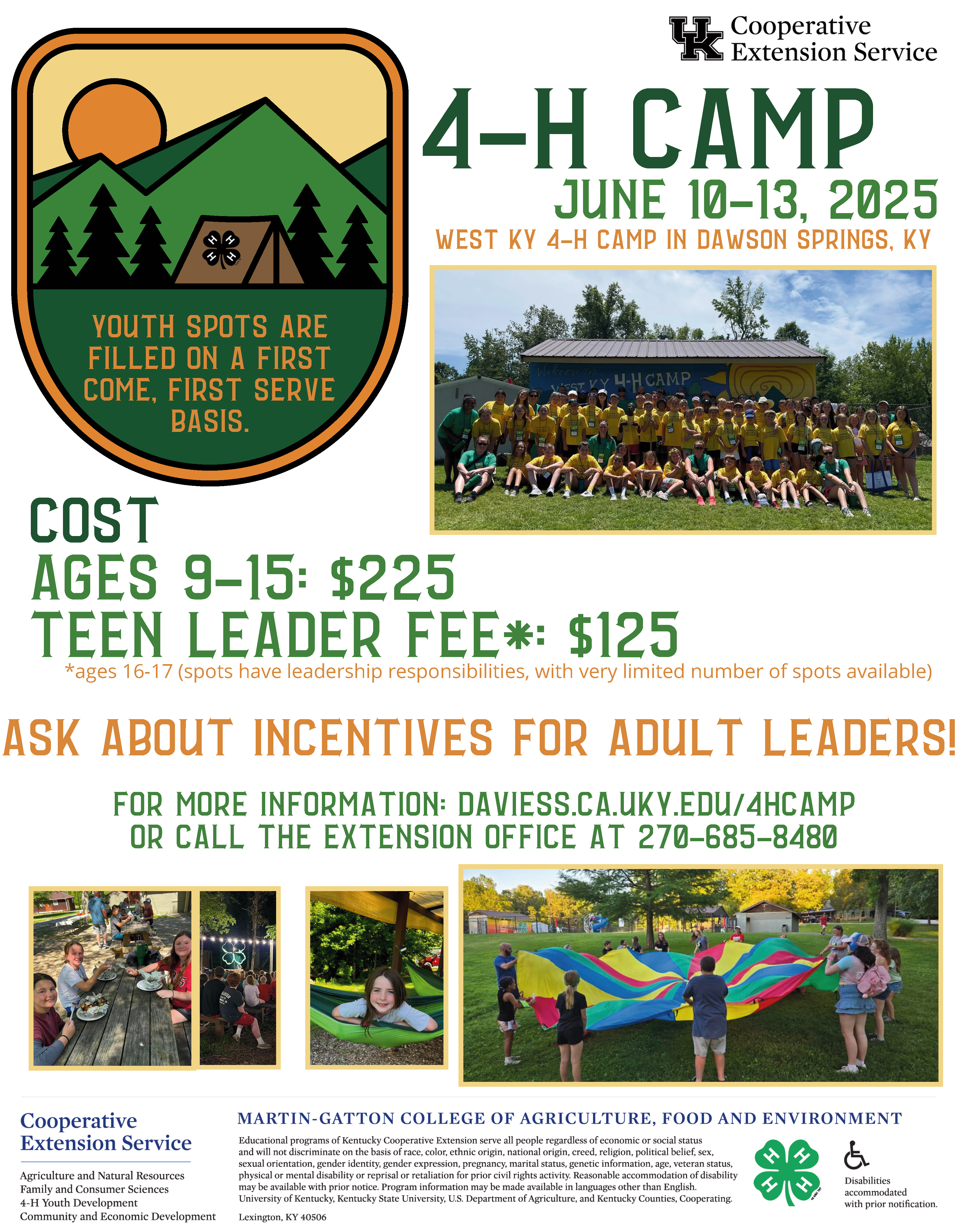 camp flyer